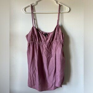 Talula Babaton  100% Silk Tank Top